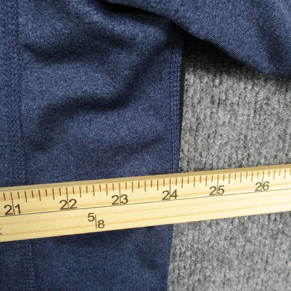 Spyder ProWeb Shirt Mens XL BlueMidweight Base Layer Ski Performance Reflective - Picture 13 of 16